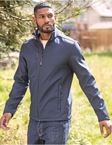 R-TRA600-Honestly Made Recycled Softshell Jacket